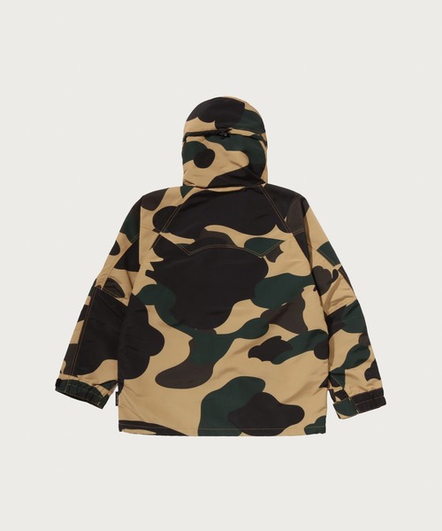 A BATHING APE(アベイシングエイプ)の「GIANT 1ST CAMO SNOWBOARD JACKET(ミリタリージャケット・メンズ・イエロー/グリーン・X-LARGE/MEDIUM/SMALL/XX-LARGE/LARGE)」の4枚目の写真