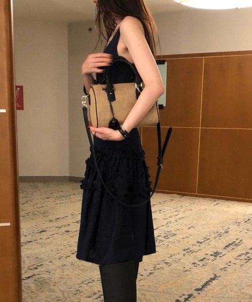FAVORITO(ファヴォリート)の「ノースリーブドッキングワンピース(ワンピース・レディース・ネイビー・F)」の9枚目の写真