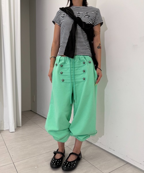 FTW（エフティダブリュー）の「NAPOLEON SWEAT PANTS（スウェットパンツ・レディース・ブラック/グレー/ミント・SMALL/MEDIUM）」の4枚目の写真