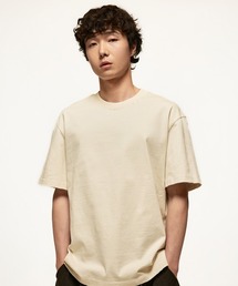Washed Jersey Crewneck T-Shirt