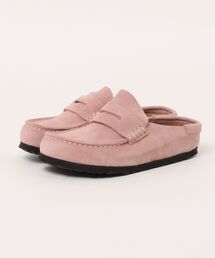 BIRKENSTOCK | ビルケンシュトック 1031683 Naples Wrapped LEVE Pink Clay【Narrow幅】 /ネープルズ ラップ スエード ピンクク ナロー幅(ローファー)
