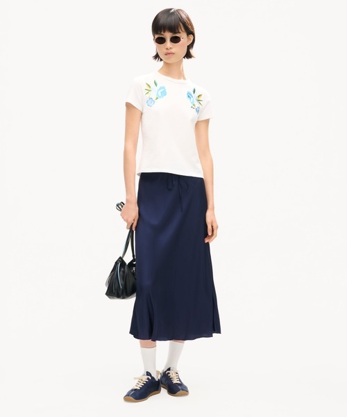 KENZO（ケンゾー）の「GOTS KENZO WILDFLOWER SMALL T-SHIRT（Tシャツ/カットソー・レディース・レッド系その他/ホワイト系その他・X-SMALL/SMALL/MEDIUM）」の6枚目の写真