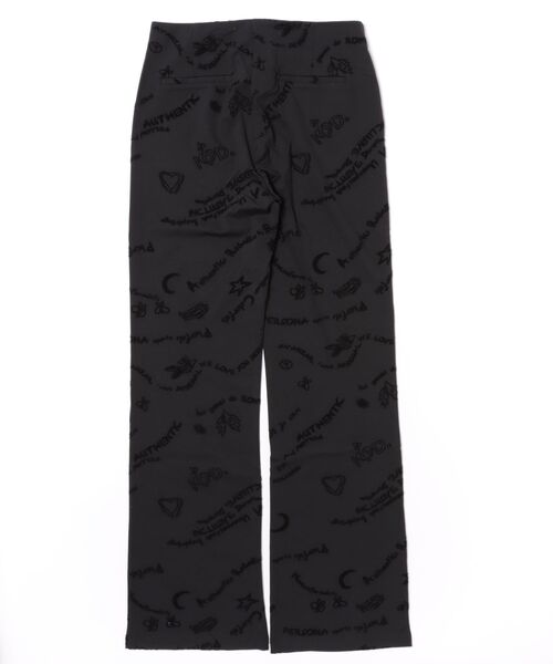 Desigual(デシグアル)の「ブラック ダークグラフィック プリント ストレートパンツ(その他パンツ・レディース・ブラック・L/M/S/XS/XL)」の3枚目の写真