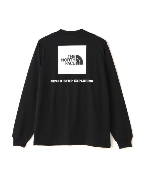 THE NORTH FACE(ザノースフェイス)の「THE NORTH FACE/ザ・ノース・フェイス/L/S Back Square Logo Tee(Tシャツ/カットソー・メンズ・ホワイト/ブラック・XL/L/M/S)」の13枚目の写真