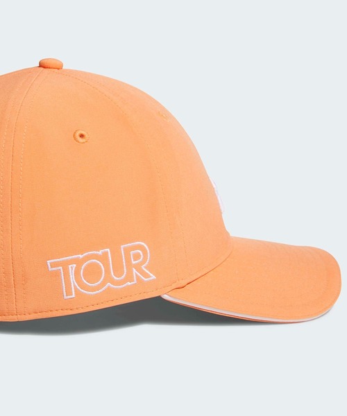 adidas(アディダス)の「ツアーキャップ【adidas Golf/アディダスゴルフ】(キャップ・メンズ・オレンジ・LARGE/MEDIUM/X-LARGE)」の2枚目の写真