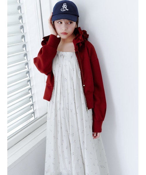 SNIDEL(スナイデル)の「バックオープンベアワンピース(ワンピース・レディース・その他/アイボリー/ブラック・1/0)」の7枚目の写真