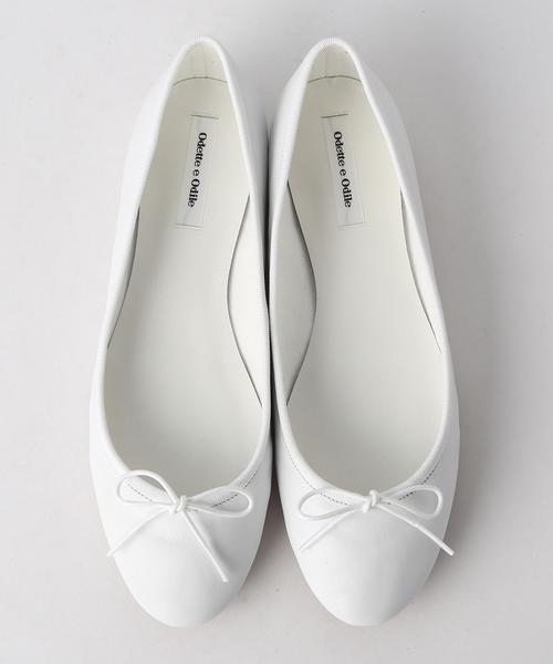 ODETTE E ODILE（オデットエオディール）の「OFD バレリーナ16S CT10↓↑（バレエシューズ・レディース・ロイヤルブルー/ダークグレー/ピンク/ホワイト・21.5㎝/24.5cm/24cm/22.5cm/22cm/23.5cm/23cm/25cm）」の2枚目の写真