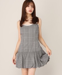 Heather | バルーンヘムキャミミニワンピース　1051944(ワンピース)