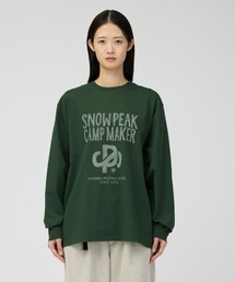 Snow Peak / SP Fieldworks L/S T-Shirt フィールドワークス 長袖Tシャツ