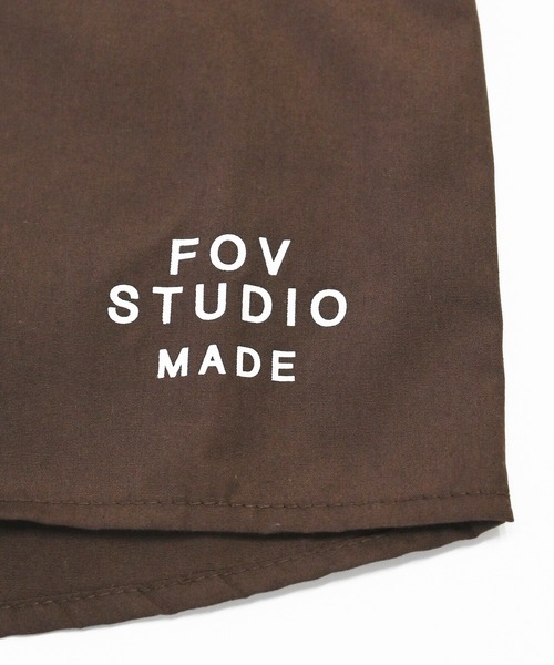 FOV(フォブ)の「フォブ マオカラーシャツ(シャツ/ブラウス・レディース・ブラウン/オフホワイト・F)」の10枚目の写真