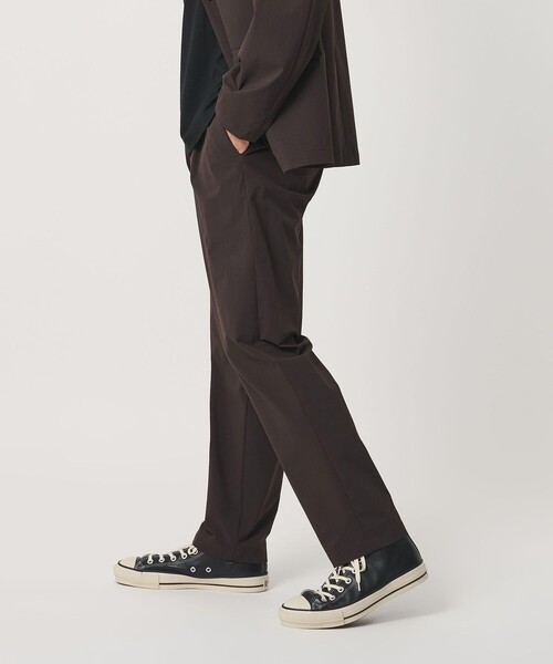 BEAUTY&YOUTH UNITED ARROWS(ビューティーアンドユースユナイテッドアローズ)の「360°MASTER 1プリーツ イーズ コンフォート イージーパンツ NO.6 セットアップ対応 撥水 ストレッチ ウォッシャブル(その他パンツ・メンズ・ダークグレー/ブラック/ダークブラウン・M/L/S/XL)」の16枚目の写真