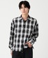 EVOLVERA（エボルヴェラー）の「Regular Collar Long-Sleeve Shirt / レギュラーカラー長袖シャツ【ストライプ&チェック】（シャツ/ブラウス・L）」