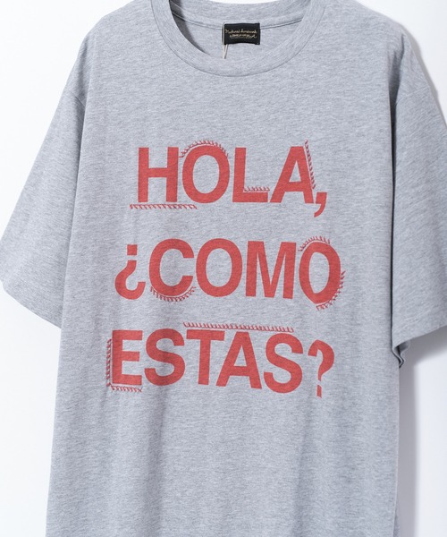 ARTCHIVES MALIBU(アートカイブス マリブ)の「【Machined Handiwork by DANIELA MARIBEL / ダニエラ マリベル】HOLA TEE(Tシャツ/カットソー・レディース・ブラック/グレー・M/L/XS/S)」の4枚目の写真