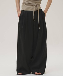 KEY TIMEZ（キータイムズ）の「[TODAYFUL/トゥデイフル]Lightweight Tuck Trousers/ライトウェイト タックトラウザーズ/ワイドスラックス（スラックス）」