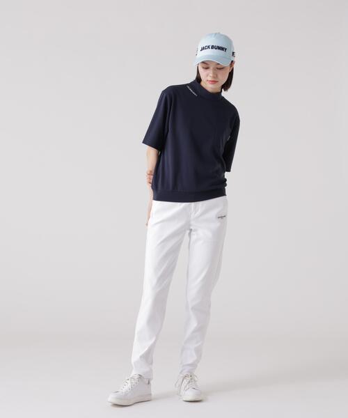 Jack Bunny!!（ジャックバニー）の「HyperHelixジャージロングパンツ（その他パンツ・レディース・ホワイト/ネイビー/カーキ・MEDIUM/SMALL/LARGE）」の4枚目の写真