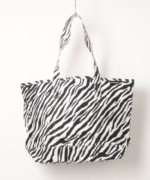 CONVERSE(コンバース)の「CV ANIMAL TOTE M(トートバッグ・メンズ・ベージュ/ホワイト・FREE)」の3枚目の写真