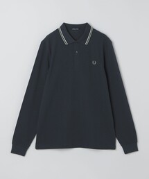 FRED PERRY: M3636 TW/TIPPED LONG SLEEVE