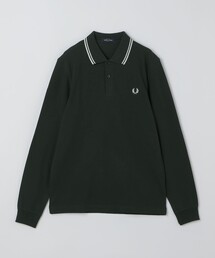 FRED PERRY: M3636  TW/TIPPED LONG SLEEVE