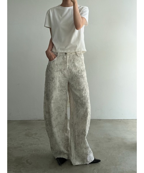 celon(セロン)の「classic cotton tee(Tシャツ/カットソー・レディース・グレー/ホワイト/ブラック・FREE)」の1枚目の写真