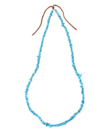 SHIPS JET BLUE | SHIPS JET BLUE(シップス ジェットブルー): ストーン/スエードネックレス(ネックレス)