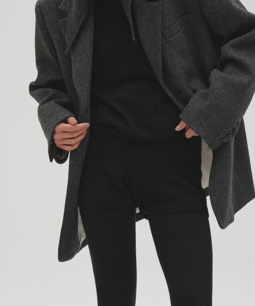 TODAYFUL(トゥデイフル)の「Cashmere Knit Bloomer(その他パンツ・レディース・ブラック/チャコールグレー/モカ・FREE)」の2枚目の写真