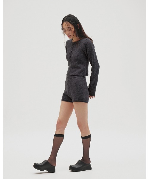 TODAYFUL(トゥデイフル)の「Cashmere Knit Bloomer(その他パンツ・レディース・ブラック/チャコールグレー/モカ・FREE)」の12枚目の写真