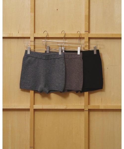 TODAYFUL(トゥデイフル)の「Cashmere Knit Bloomer(その他パンツ・レディース・ブラック/チャコールグレー/モカ・FREE)」の13枚目の写真