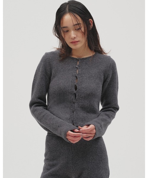 TODAYFUL(トゥデイフル)の「Cashmere Knit Bloomer(その他パンツ・レディース・ブラック/チャコールグレー/モカ・FREE)」の7枚目の写真