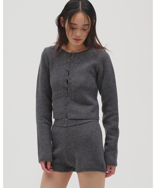 TODAYFUL(トゥデイフル)の「Cashmere Knit Bloomer(その他パンツ・レディース・ブラック/チャコールグレー/モカ・FREE)」の8枚目の写真