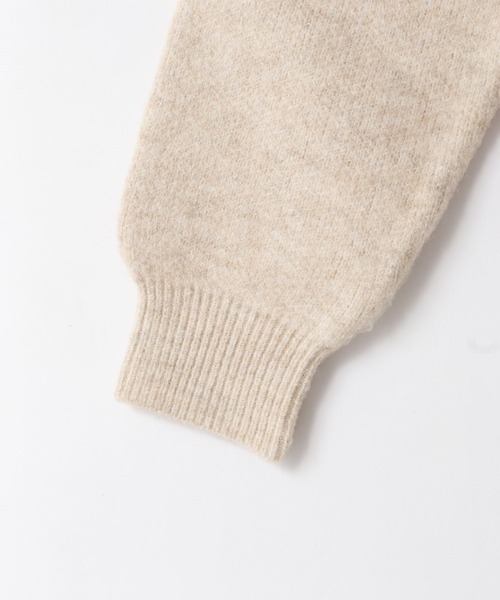 LOWRYS FARM(ローリーズファーム)の「ナポレオンニットジャケット 1084421(ノーカラージャケット・レディース・アイボリー/グレー/ブラウン・FREE)」の11枚目の写真