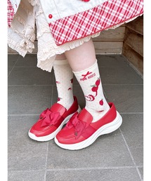 PINK HOUSE | オータム・キッチン柄ソックス(ソックス/靴下)