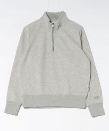 【FRUIT OF THE LOOM】ヘリテージハーフジップシャツ
