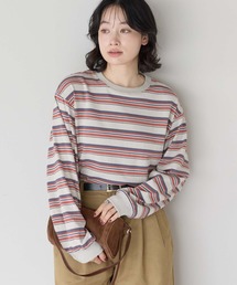 ワイドな長袖チュニック