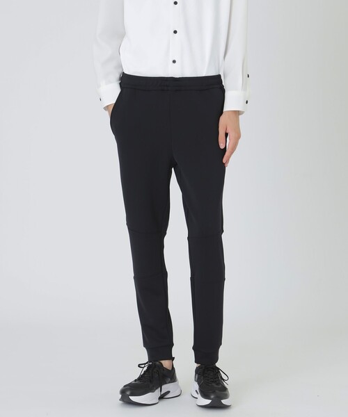 BLACK LABEL CRESTBRIDGE(ブラックレーベル・クレストブリッジ)の「【BLACK lab.】コーデュラ(R)バックパイルトラックパンツ(その他パンツ・メンズ・ブラック/グレー系その他・L/S/M/XL)」の2枚目の写真