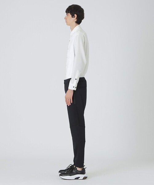 BLACK LABEL CRESTBRIDGE(ブラックレーベル・クレストブリッジ)の「【BLACK lab.】コーデュラ(R)バックパイルトラックパンツ(その他パンツ・メンズ・ブラック/グレー系その他・L/S/M/XL)」の13枚目の写真