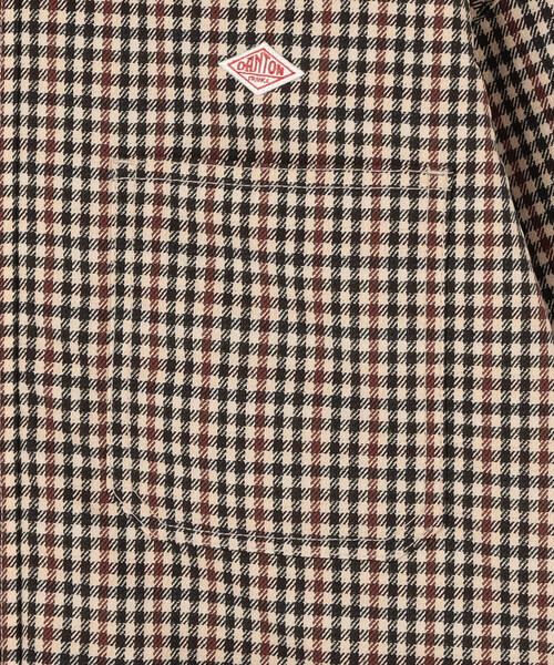 DANTON(ダントン)の「DANTON | 中綿ナイロン カバーオールジャケット WOMEN(カバーオール・レディース・ベージュ系その他・36)」の12枚目の写真