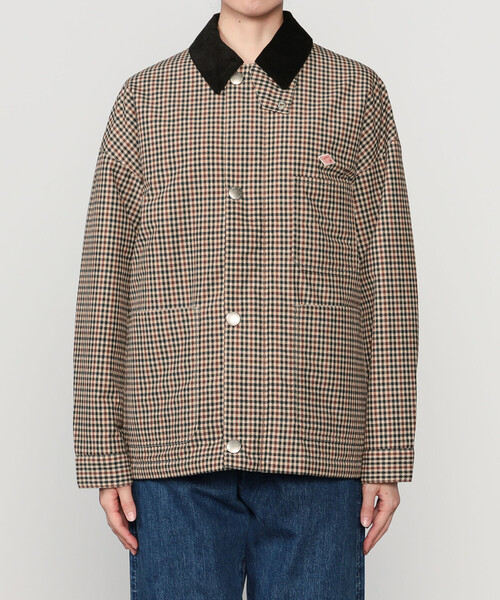 DANTON(ダントン)の「DANTON | 中綿ナイロン カバーオールジャケット WOMEN(カバーオール・レディース・ベージュ系その他・36)」の15枚目の写真