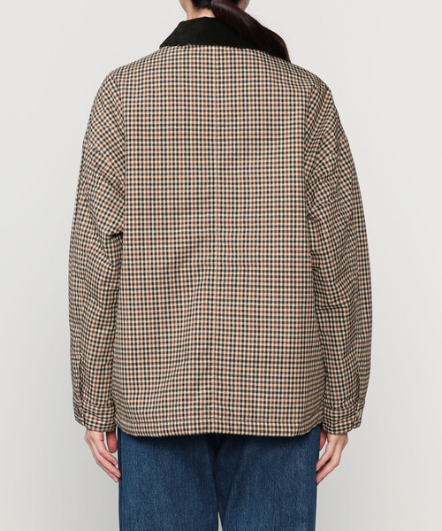 DANTON(ダントン)の「DANTON | 中綿ナイロン カバーオールジャケット WOMEN(カバーオール・レディース・ベージュ系その他・36)」の17枚目の写真