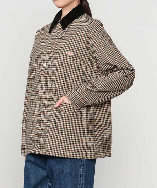 DANTON(ダントン)の「DANTON | 中綿ナイロン カバーオールジャケット WOMEN(カバーオール・レディース・ベージュ系その他・36)」の19枚目の写真