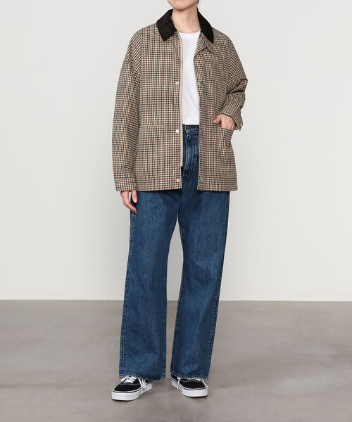 DANTON(ダントン)の「DANTON | 中綿ナイロン カバーオールジャケット WOMEN(カバーオール・レディース・ベージュ系その他・36)」の20枚目の写真