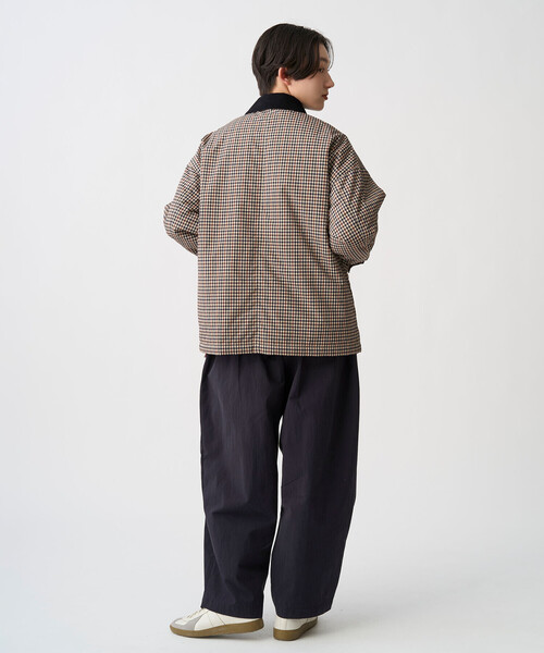 DANTON(ダントン)の「DANTON | 中綿ナイロン カバーオールジャケット WOMEN(カバーオール・レディース・ベージュ系その他・36)」の22枚目の写真