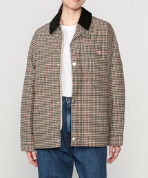 DANTON | 中綿ナイロン カバーオールジャケット WOMEN