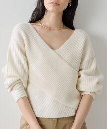【MAMIコラボ】カシュクール2WAYニット
