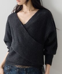 【MAMIコラボ】カシュクール2WAYニット