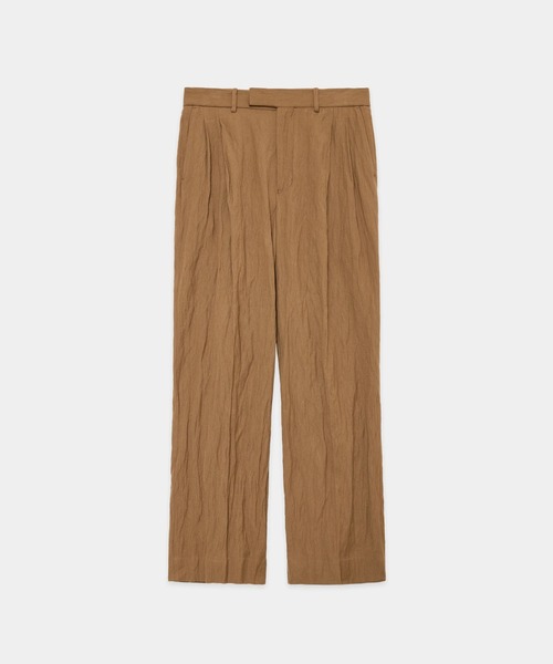 markaware(マーカウェア)の「【MARKAWARE/マーカウェア】DOUBLE PLEATED TROUSERS(スラックス・メンズ・ブラウン/ブラック・1/2)」の10枚目の写真