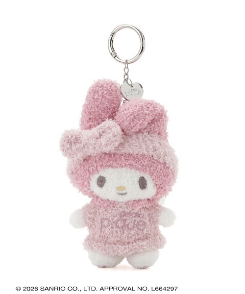 gelato pique ぬいぐるみ ヘアアクセサリー gelato pique】【ONLINE限定カラーあり】 ぬいぐるみチャーム（キー