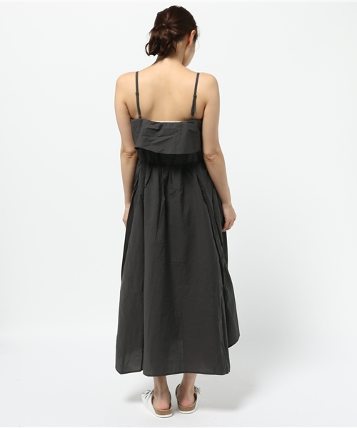 LBC(エルビーシー)の「マキシキャミワンピース (ワンピース・レディース・オリーブ/ダークグレー・MEDIUM/LARGE)」の5枚目の写真