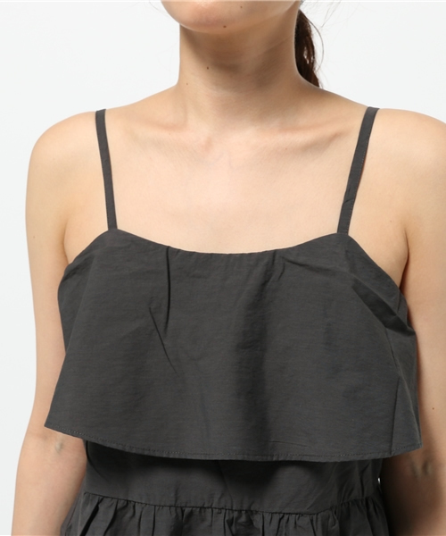 LBC(エルビーシー)の「マキシキャミワンピース (ワンピース・レディース・オリーブ/ダークグレー・MEDIUM/LARGE)」の6枚目の写真