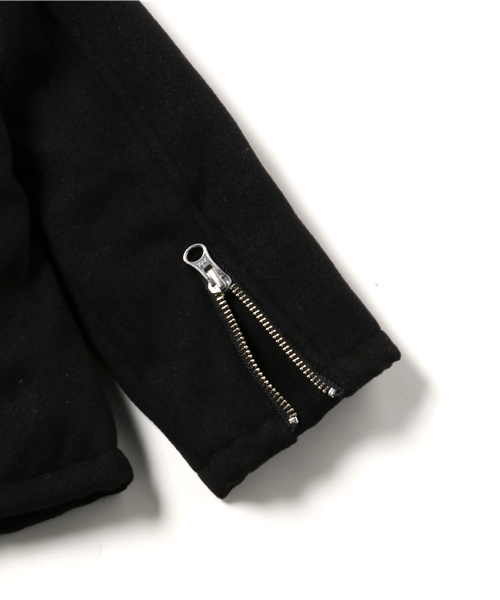 GLOBAL WORK（グローバルワーク）の「【キッズ】キモウナカワタライダースジャケット/734429（ライダースジャケット・キッズ・ブラック・X-LARGE/MEDIUM/SMALL/LARGE）」の5枚目の写真