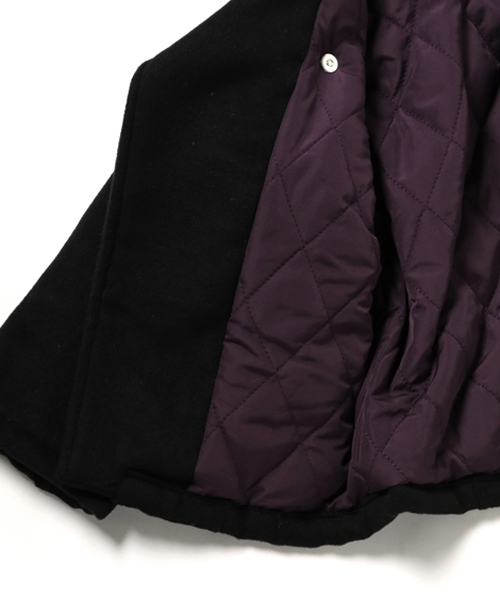 GLOBAL WORK（グローバルワーク）の「【キッズ】キモウナカワタライダースジャケット/734429（ライダースジャケット・キッズ・ブラック・X-LARGE/MEDIUM/SMALL/LARGE）」の7枚目の写真